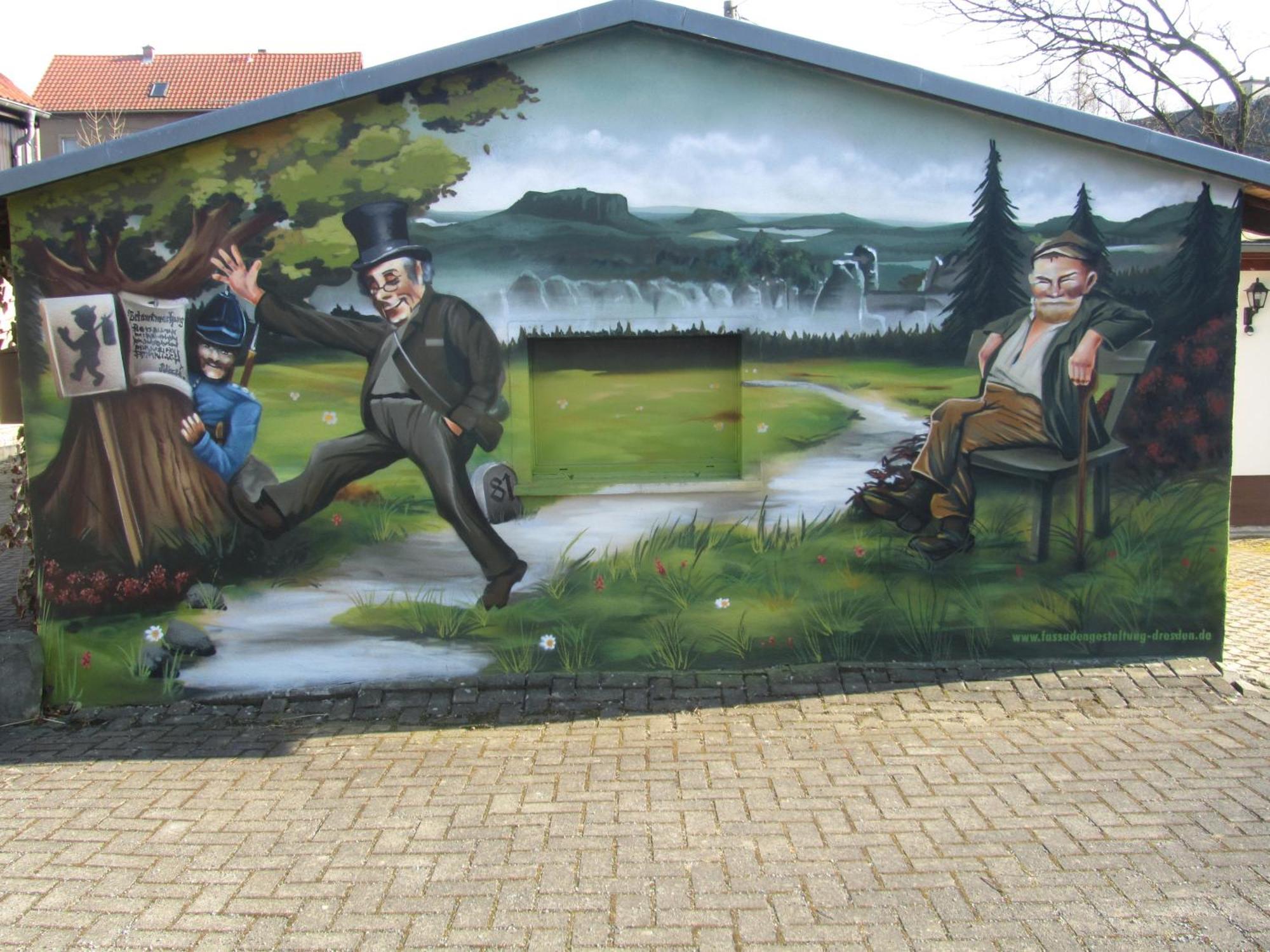 Ferienwohnungen Im Landstreicherhaus Stolpen Exteriör bild